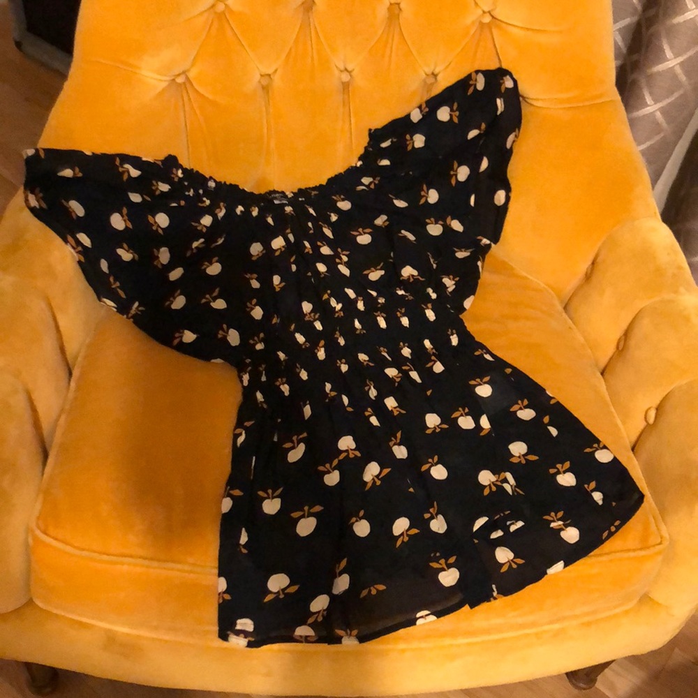 Marimekko/Anthropologie peasant blouse